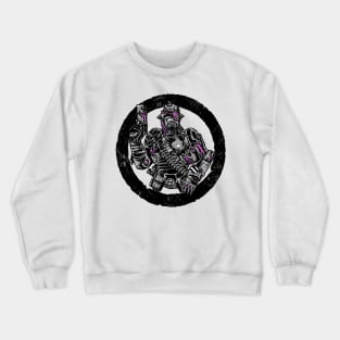 Post Apocalypse Robotic Police Officer Crewneck Sweatshirt